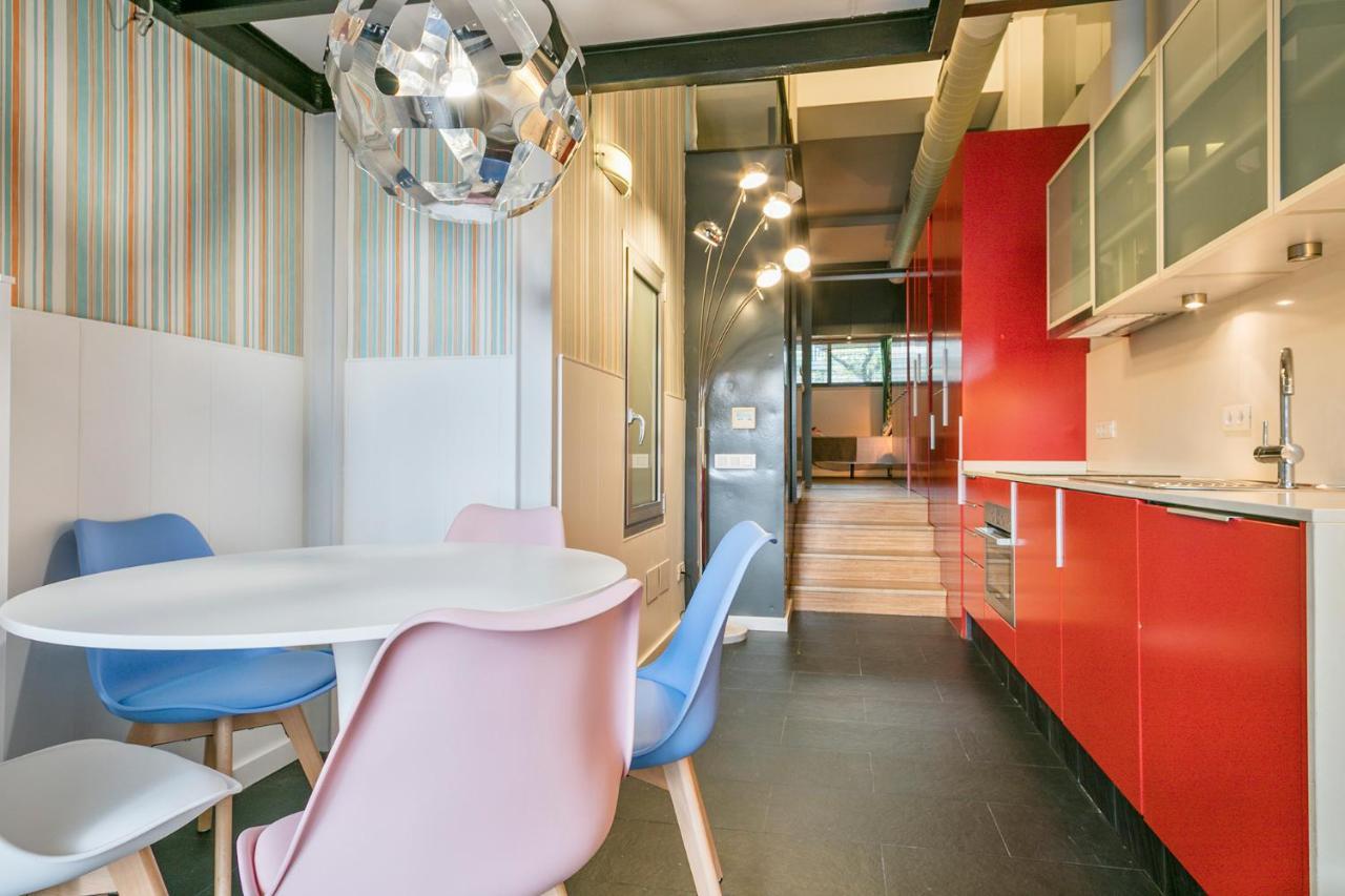 Ferienwohnung Alcam Loft Les Corts Barcelona Exterior foto