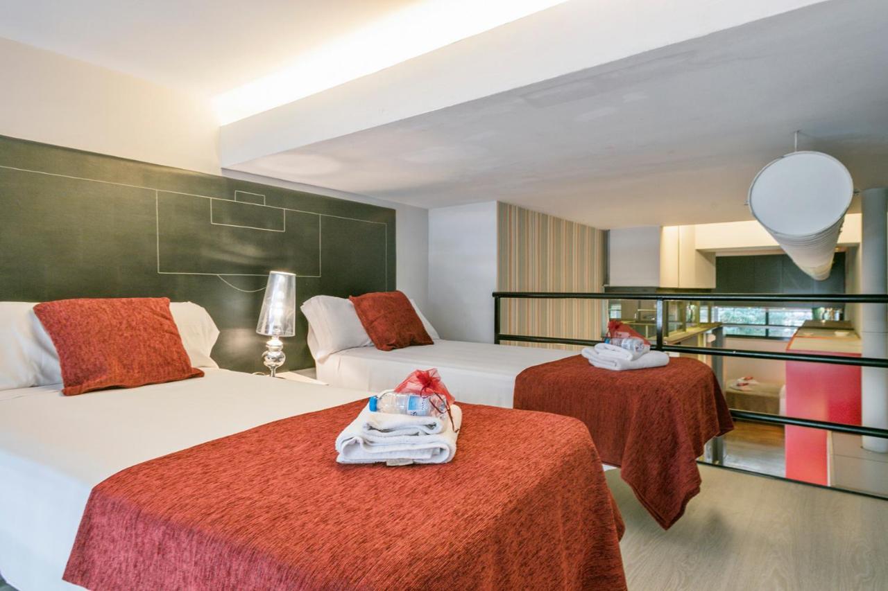 Ferienwohnung Alcam Loft Les Corts Barcelona Exterior foto